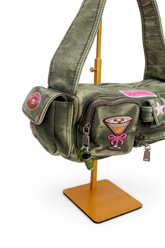 Borsa Cargo Denim - Sugar Babe 18x13x7 cm
