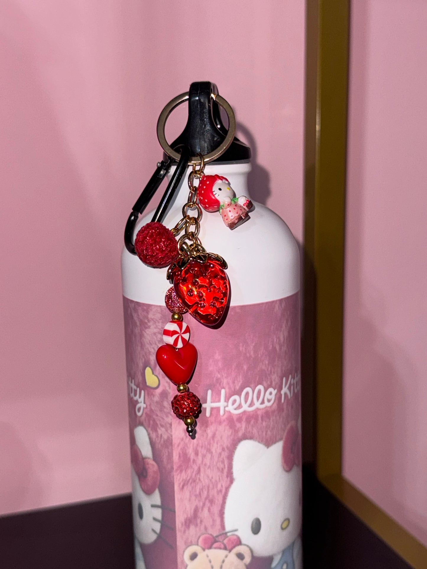 Borraccia Kitty Strawberry - 750 ml acciaio inossidabile