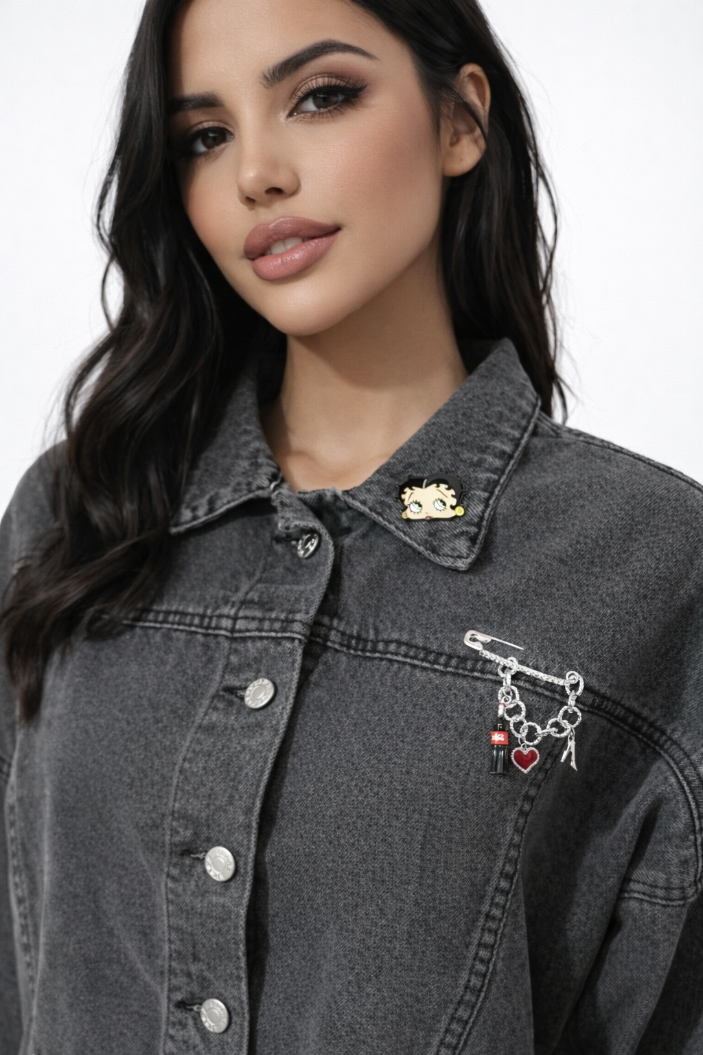 Giacca Crop Denim - Love Betty