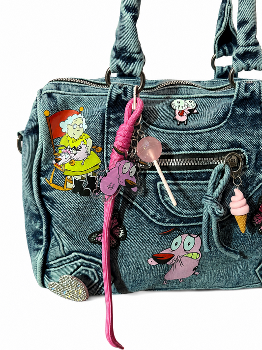 Borsa Denim - Courage Mood 28x20x14 cm