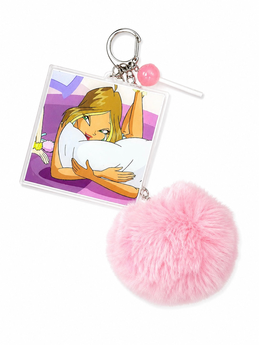 Charm Portachiavi Winx - Accessori alla moda per decorazione di borse e chiavi di auto
