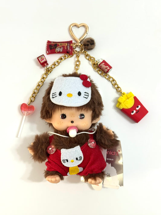 Monchhichi Hello Kitty