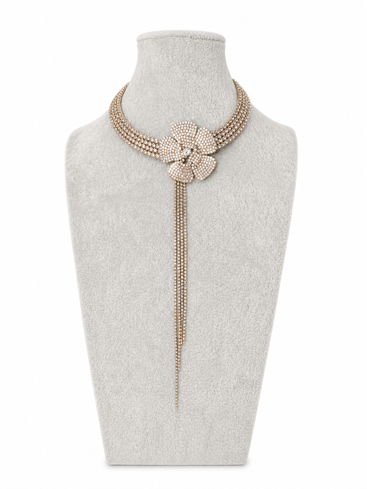 Collana Crystal Fleur