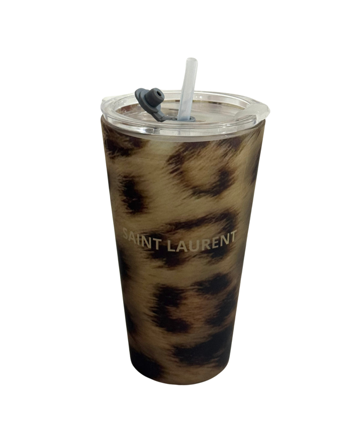 YSL 450ml straw glass