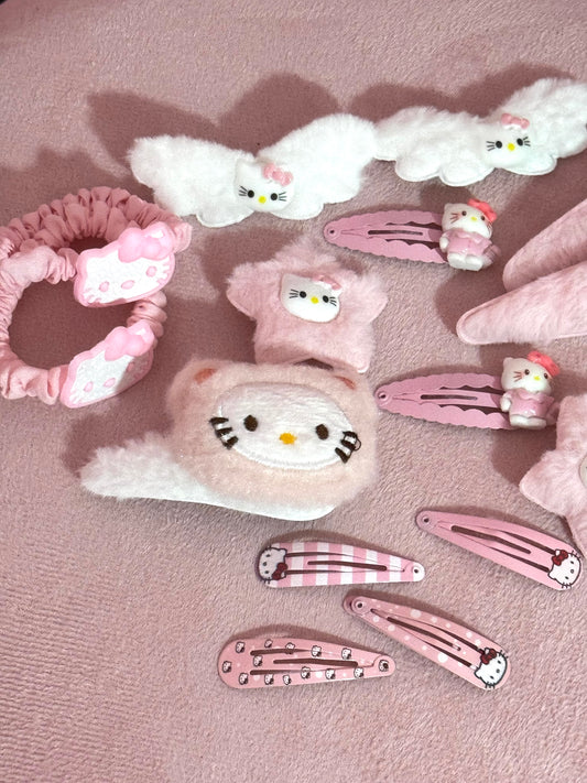15 pezzi accessori per capelli Hello Kitty