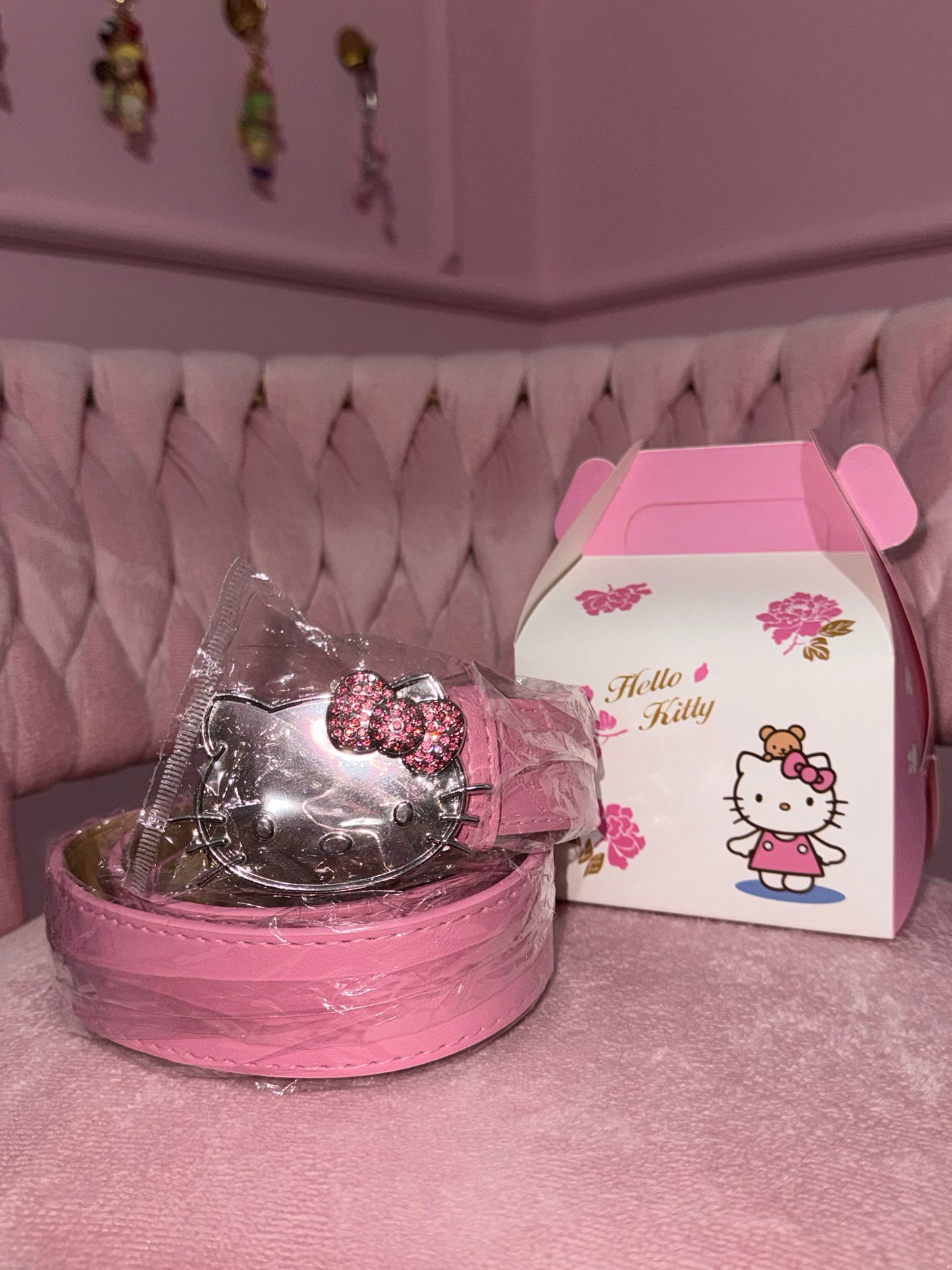 Cintura Hello Kitty rosa