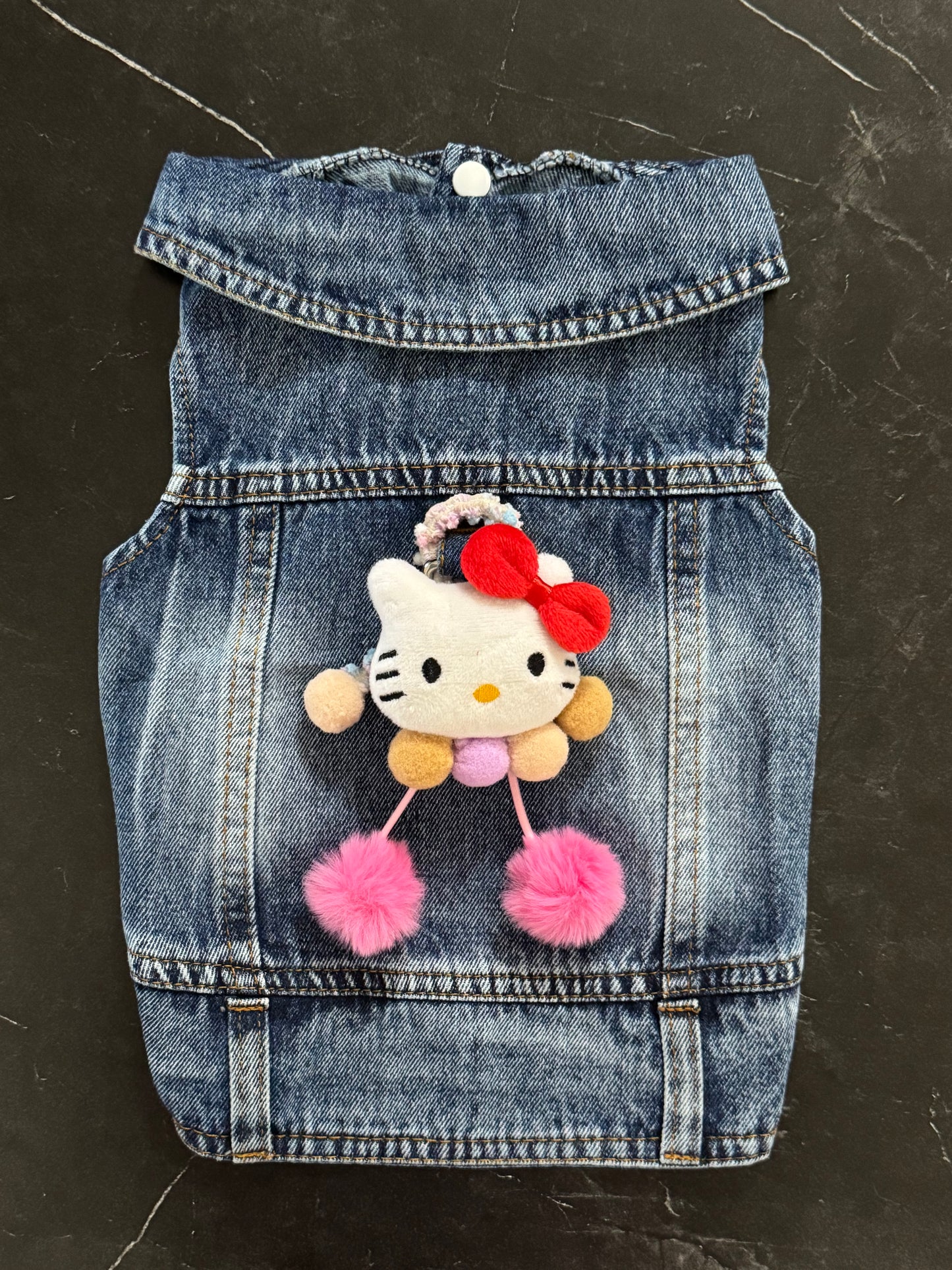 Gilet in denim Kitty