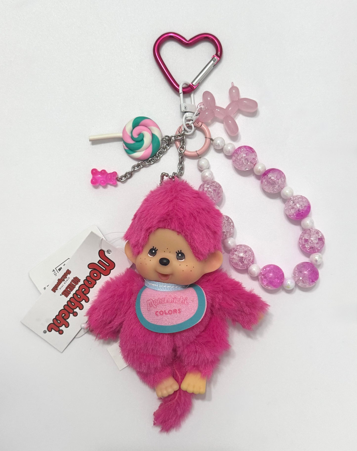 Monchhichi Bubbleglam Keychain