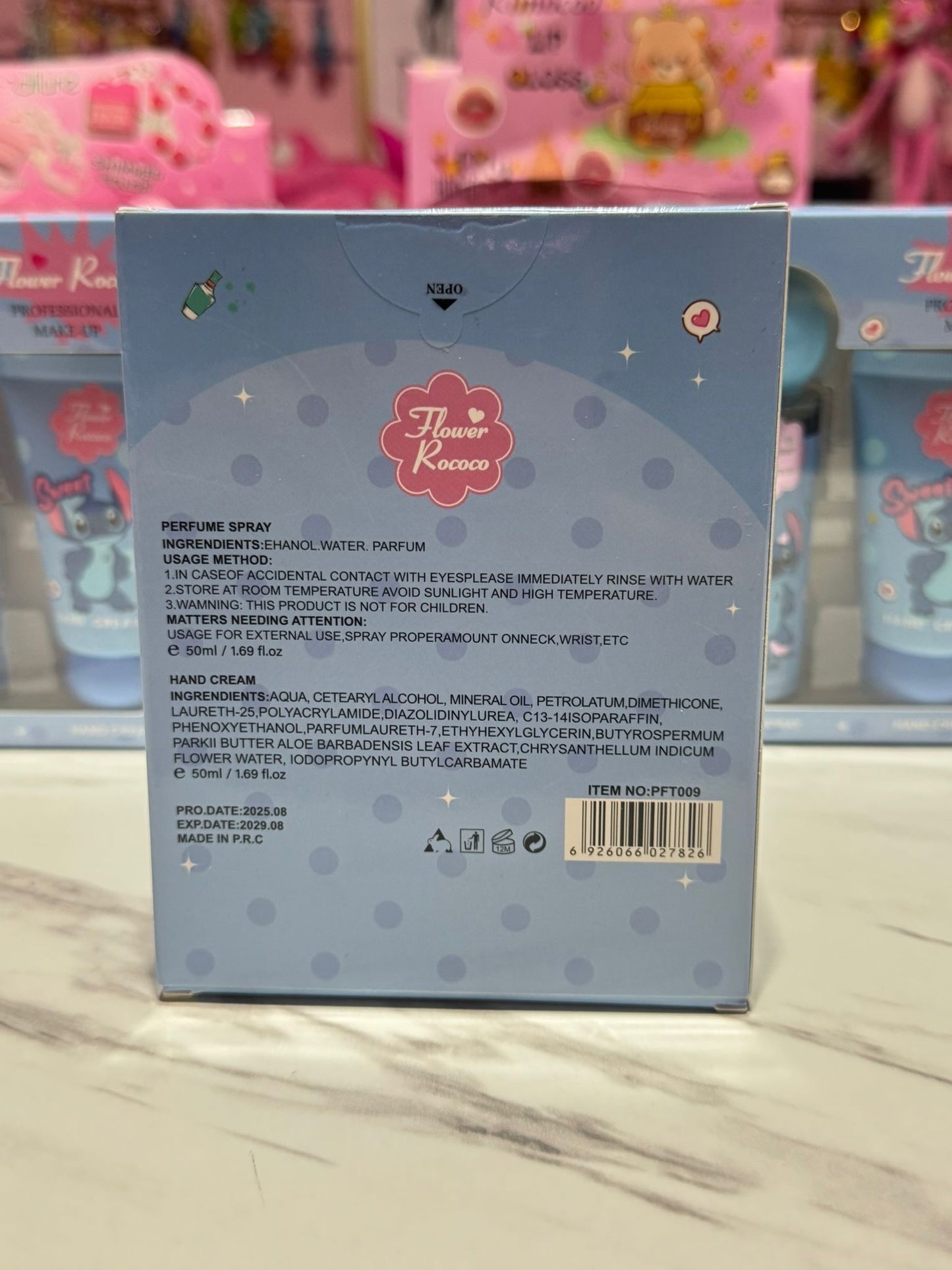 Profumo e crema mani stitch