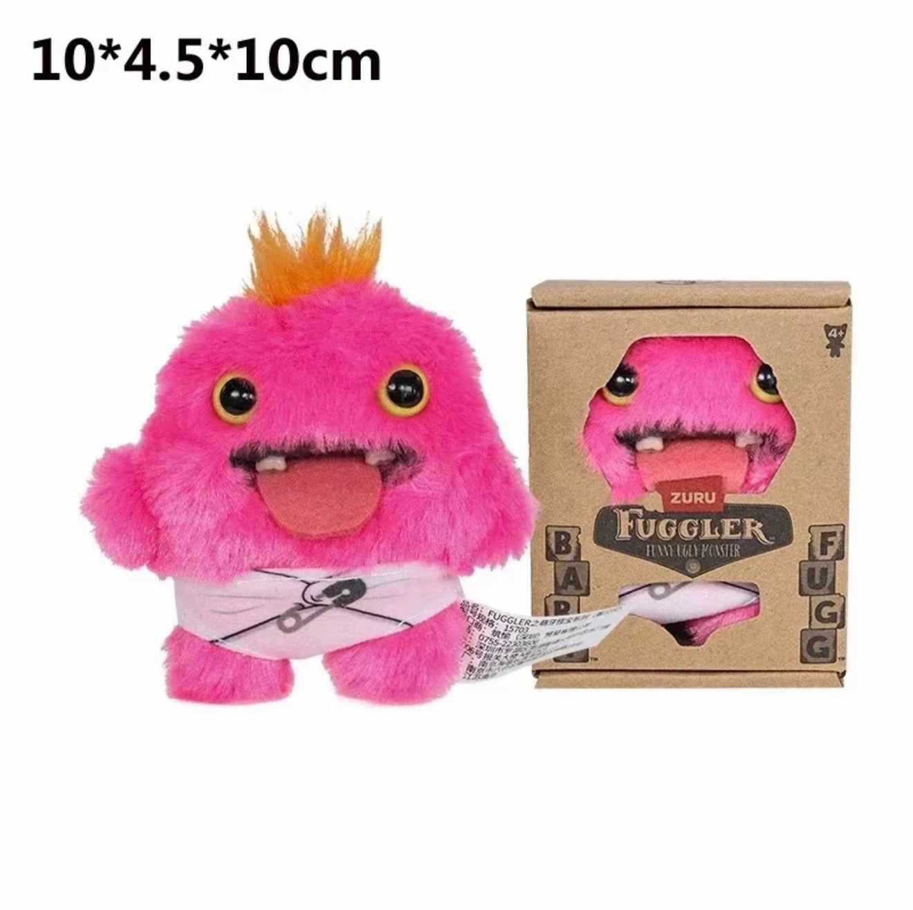 Fuggler serie Baby Peluche Mr Needles divertente mostro brutto Fuggs Munch Rabbids peluche regalo giocattolo morbido 9CM