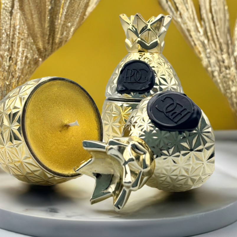 Pineapple Cake Candle