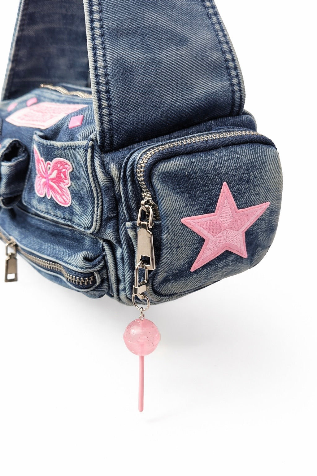 Borsa Cargo Denim - Somebody’s Problem 18x13x7 cm