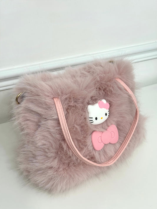 Plush Kitty Bag