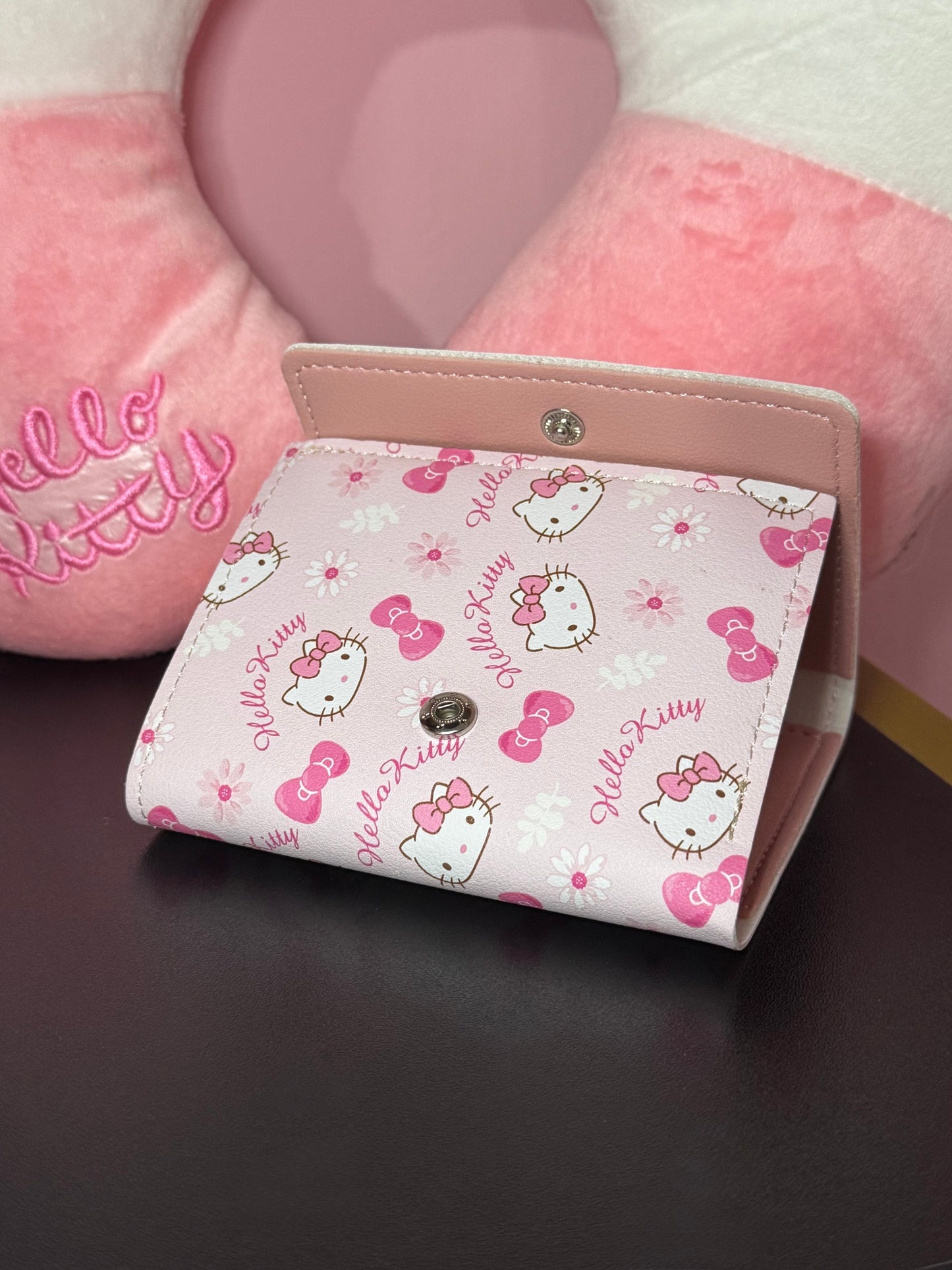 Mini Portafoglio Kitty Pink