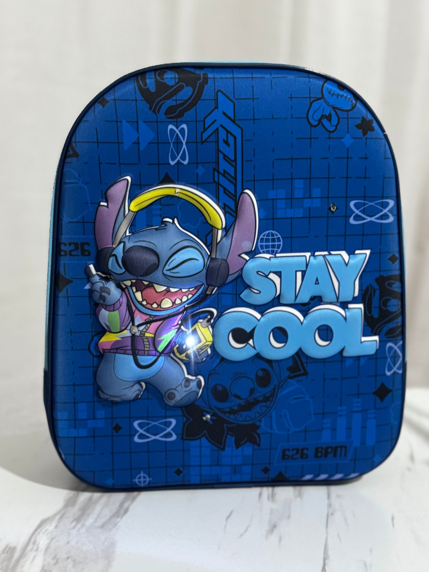 3D Stitch Kindergarten Backpack