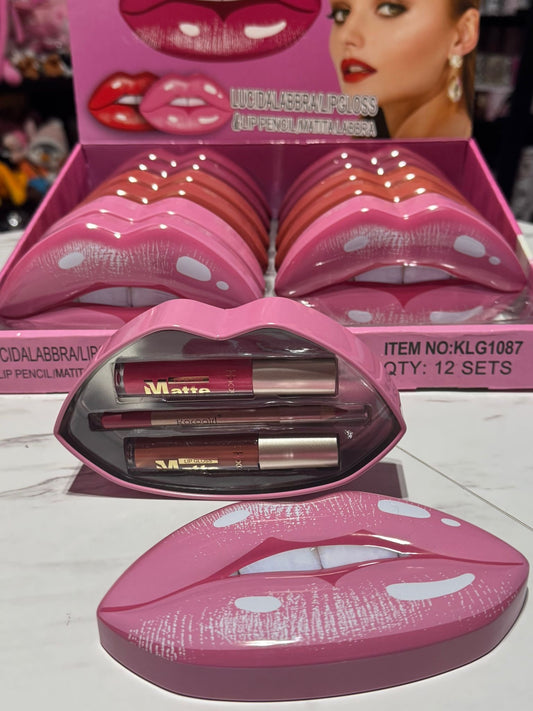 SET LUCIDALABBRA - LIPGLOSS - MATITA LABBRA
