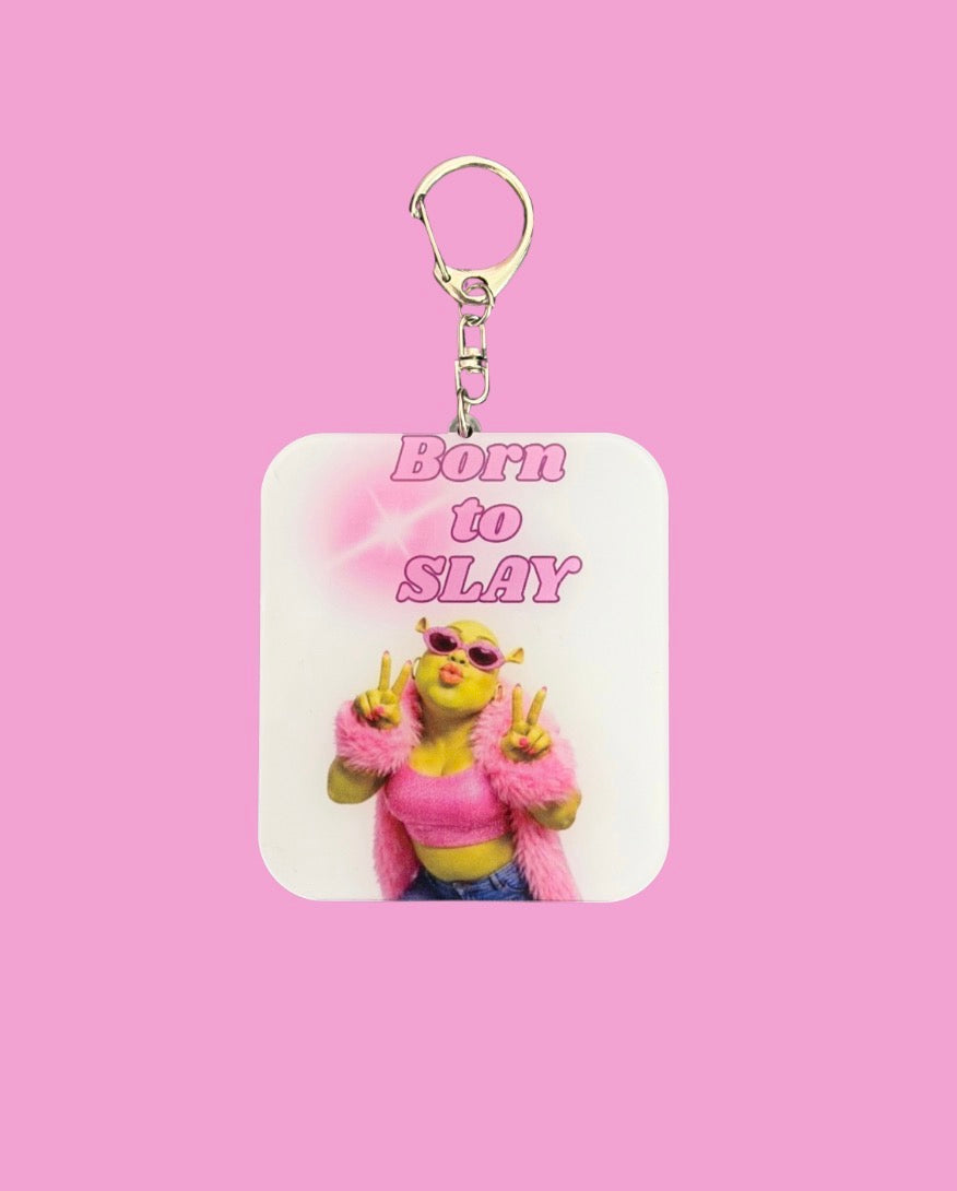 Portachiavi Shrek - Accessori alla moda per decorazione di borse e chiavi di auto