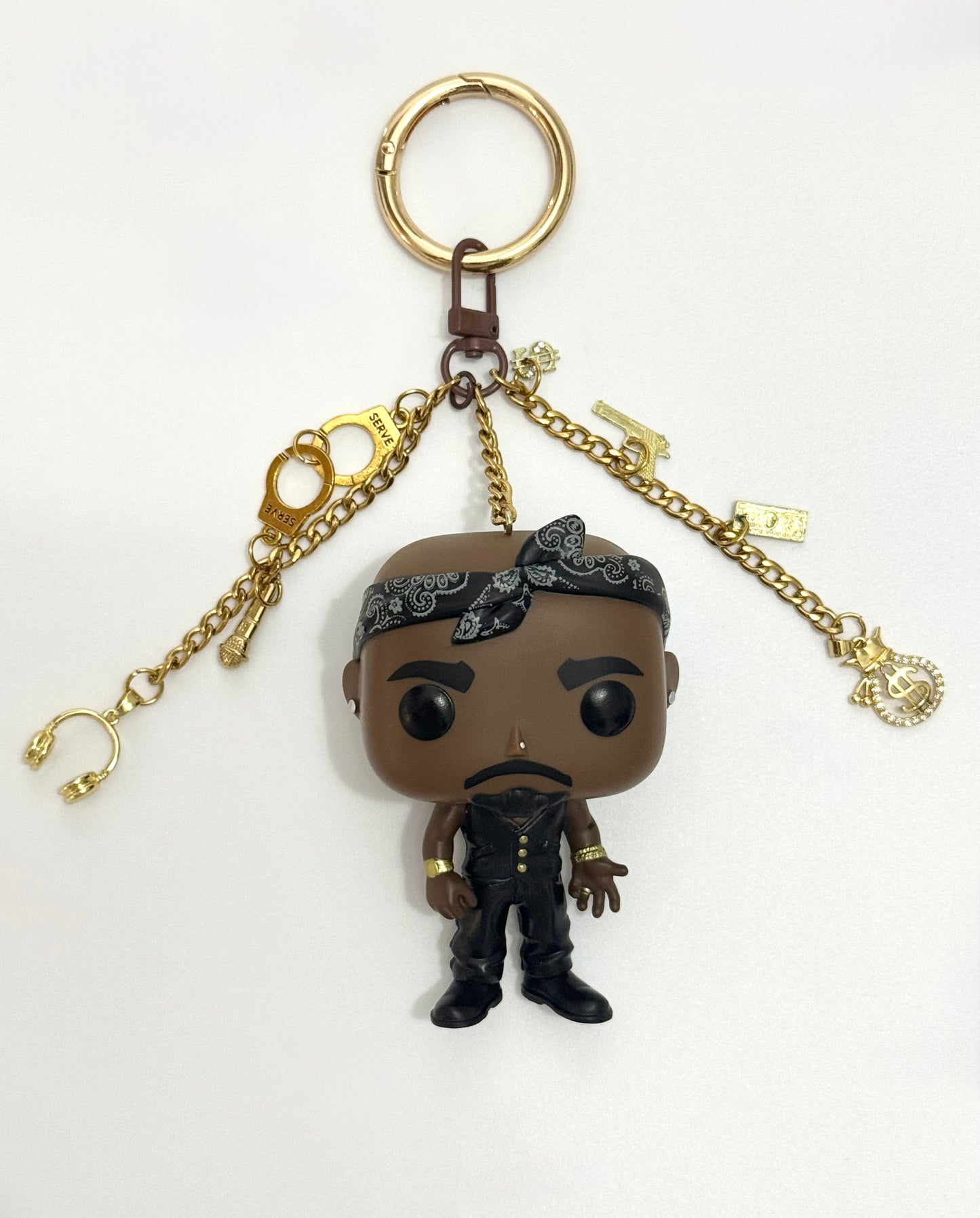 FUNKO POP TUPAC PORTACHIAVI DOLLMEUP