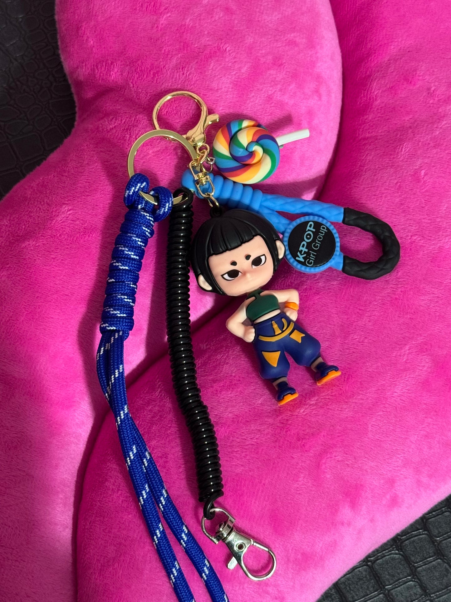 Portachiavi di K-Pop Demon Hunter, cartoon anime, per borse, decorazione per regalo, accessorio alla moda per fan, set da 1 pezzo