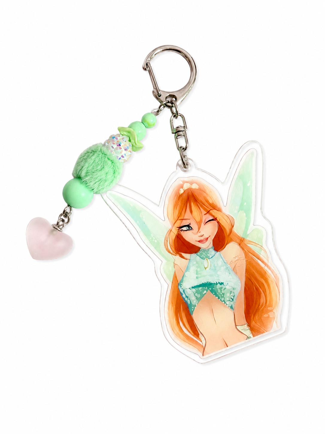 Charm Portachiavi Winx - Accessori alla moda per decorazione di borse e chiavi di auto