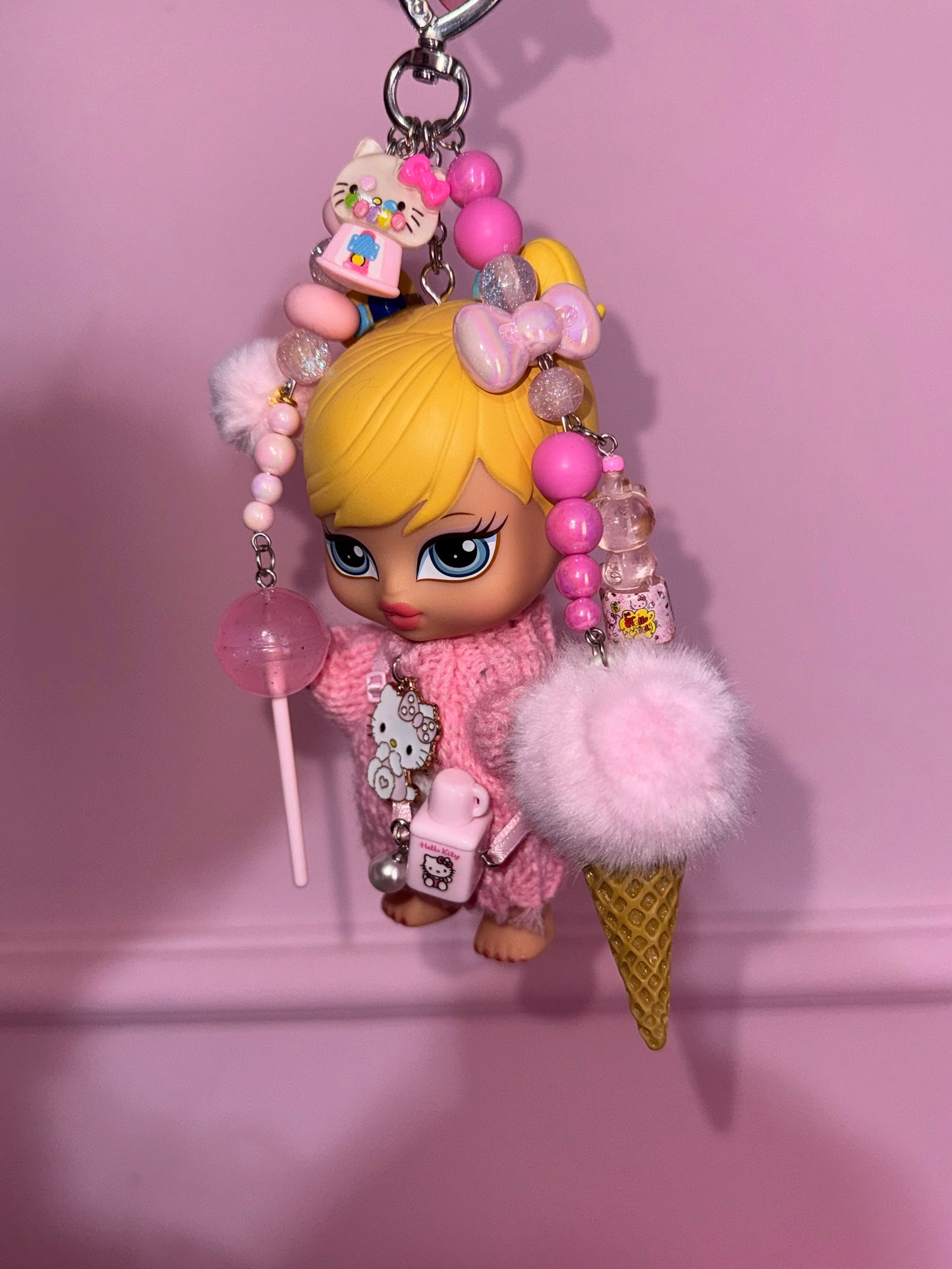Bébé Cloe Chat Rose