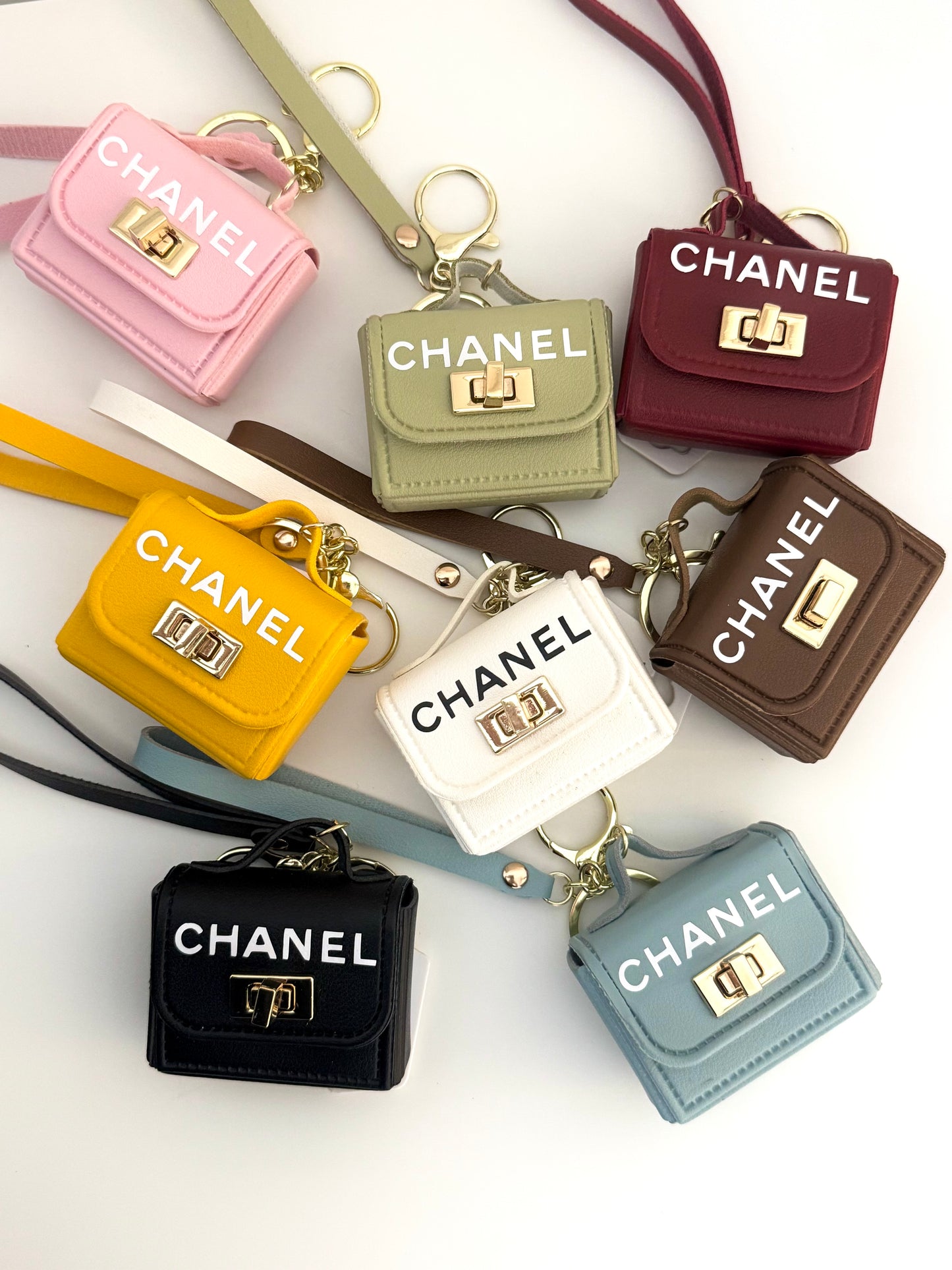 Mini luxury bag charm