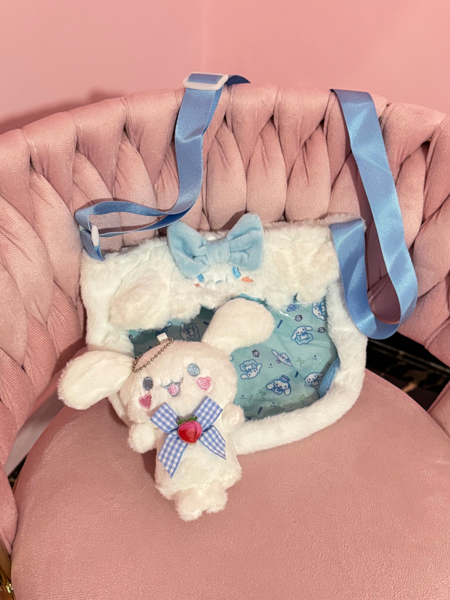 Borsa Cinnamoroll con peluche