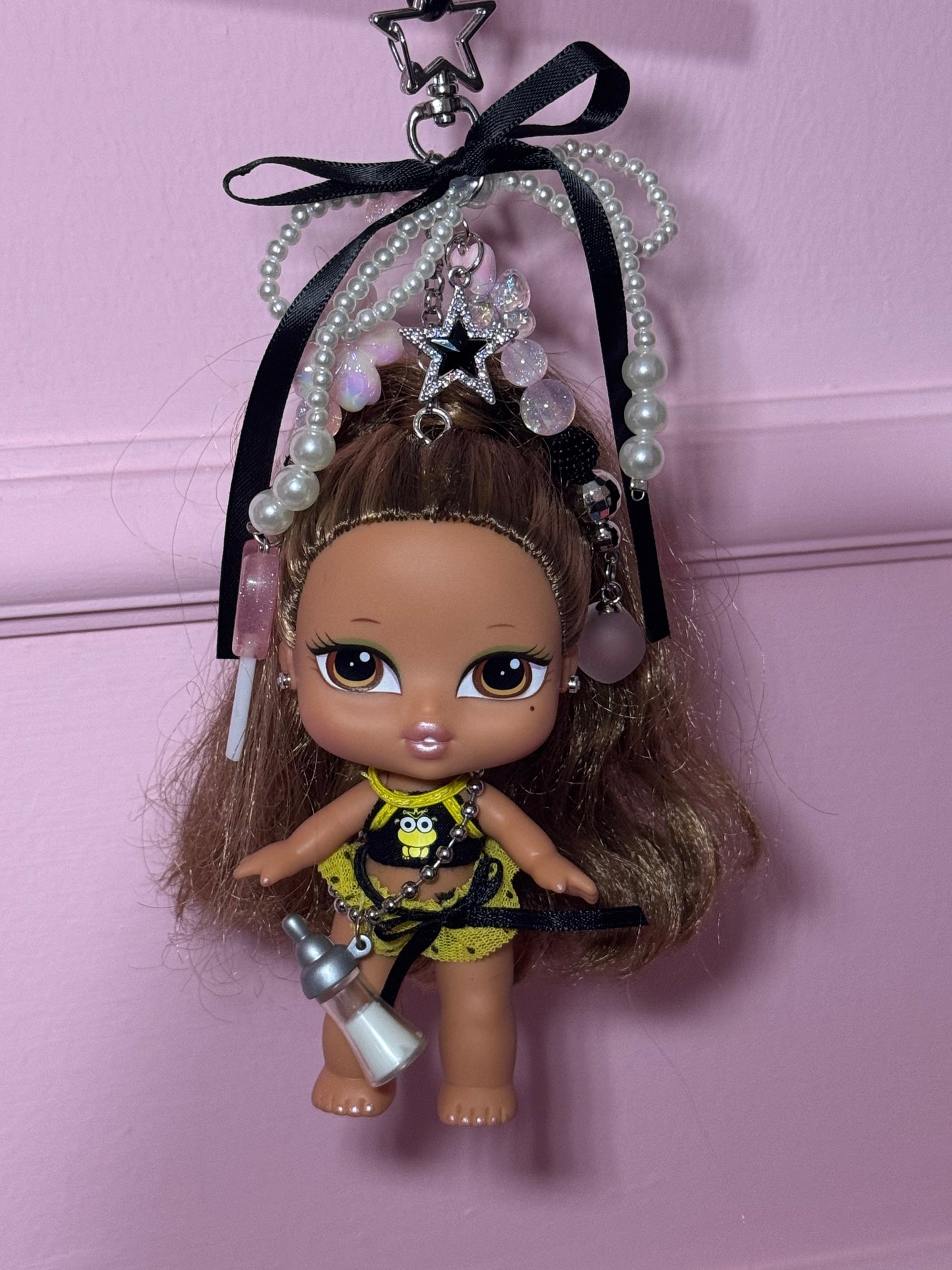 Bratz Bambola Portachiavi dai capelli lunghi, Edizione rara