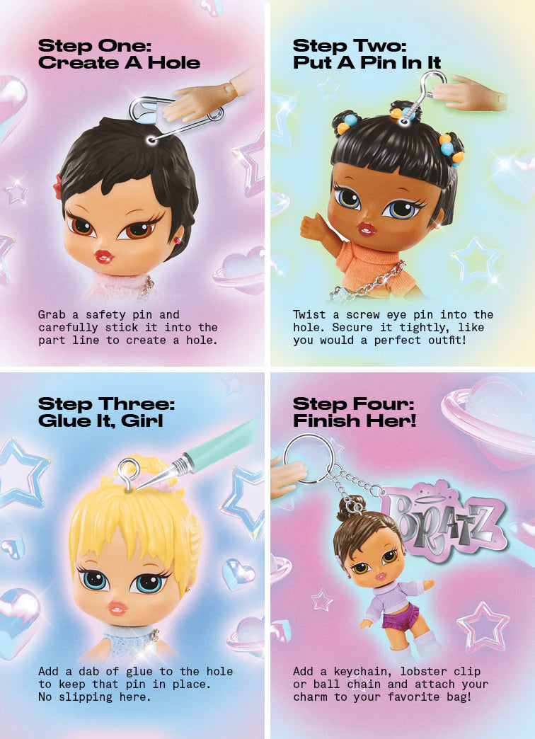 Bratz Babyz Bambola Fashion da Collezione - con Abiti Veri e Animale Domestico - Età 6+