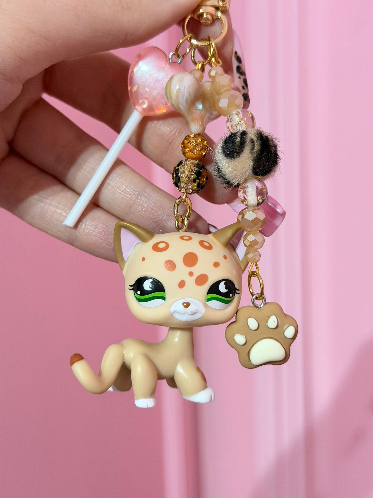 Portachiavi Littlest Pet Shop / Ciondolo a forma di animale LPS