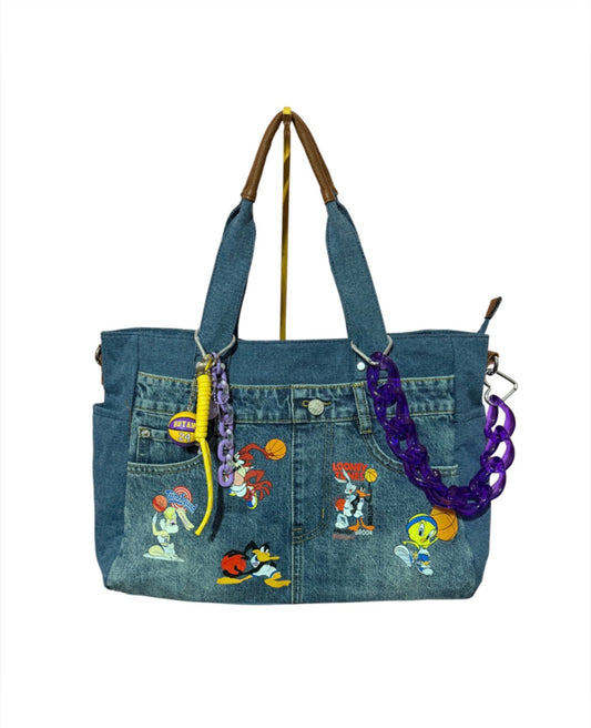 Y2K Tote Bag - Tune Squad