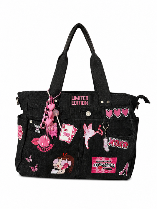 Y2K Tote Bag - Doll Disaster