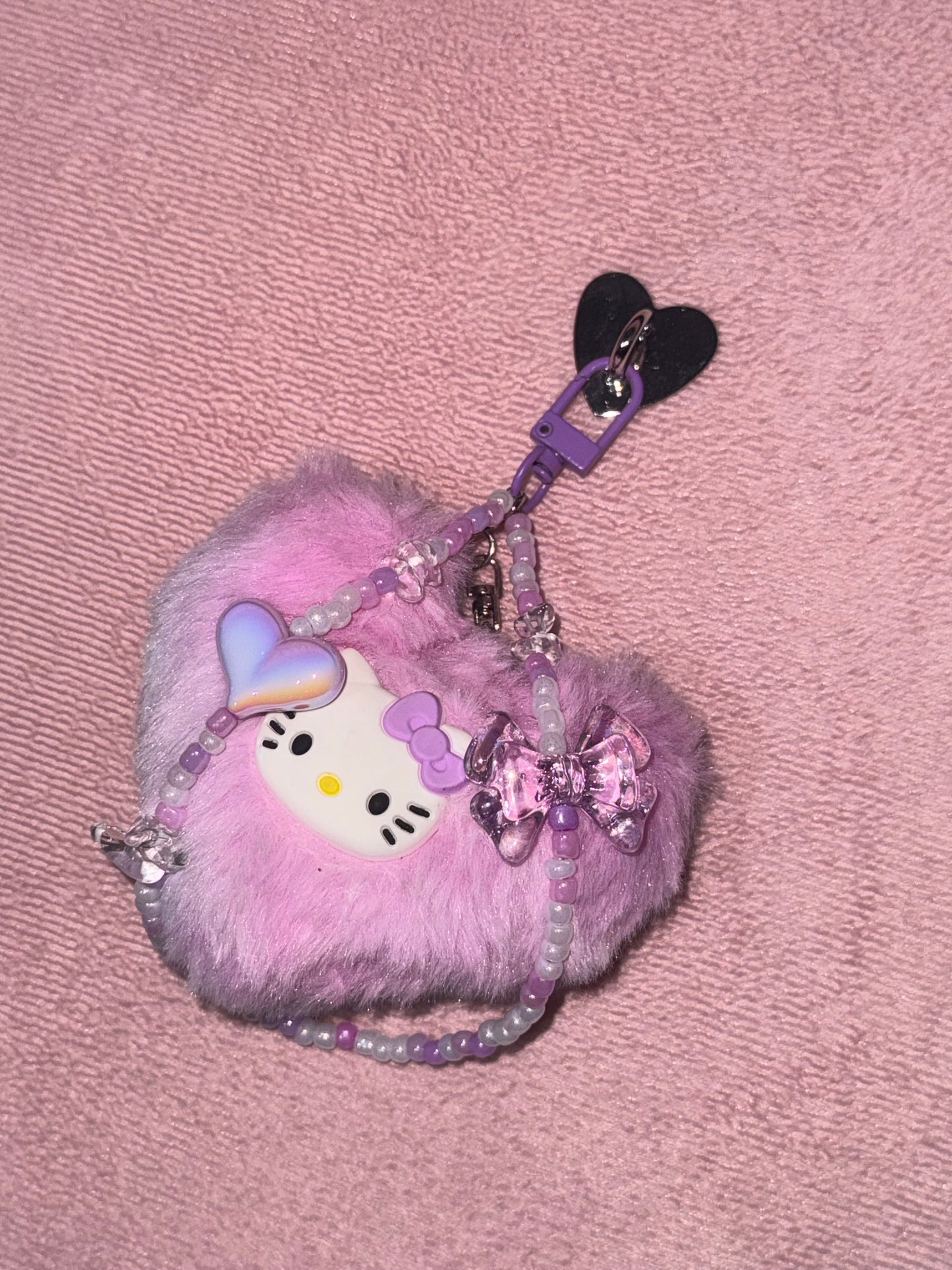 Breloques Chat Rose