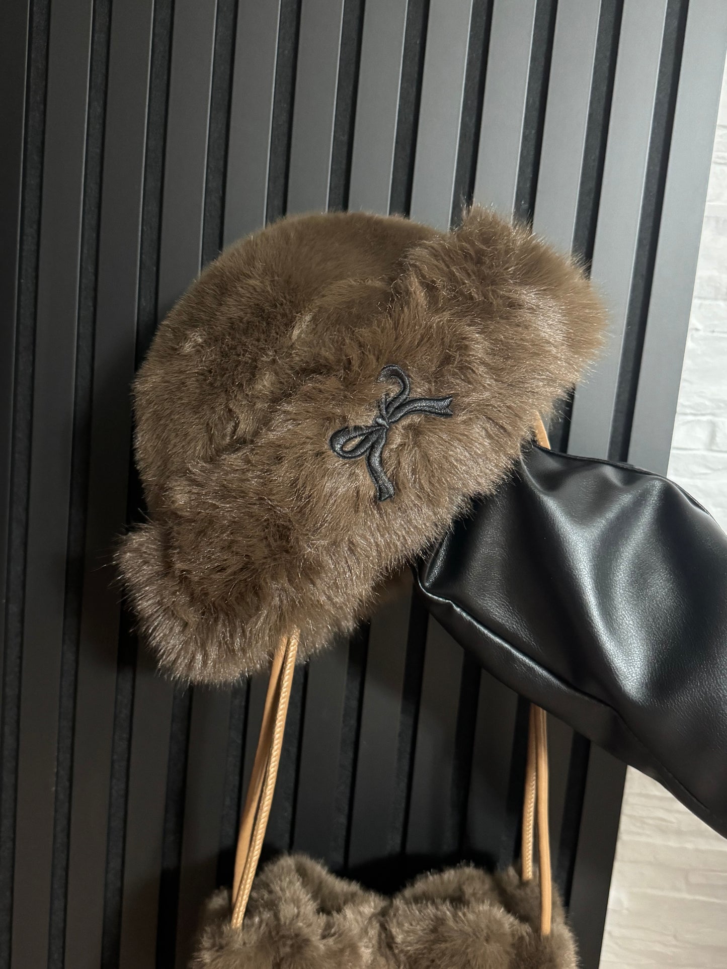 Borsa & Cappello Pelliccia Teddy