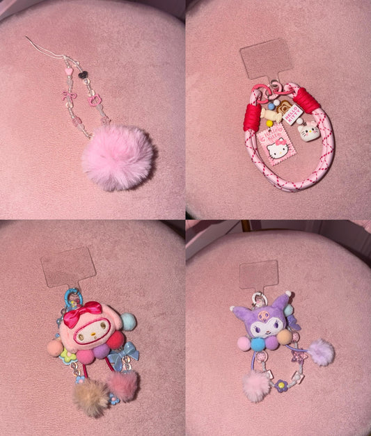 Laccetti Kawaii per telefono alla moda, Ciondolo per telefono
