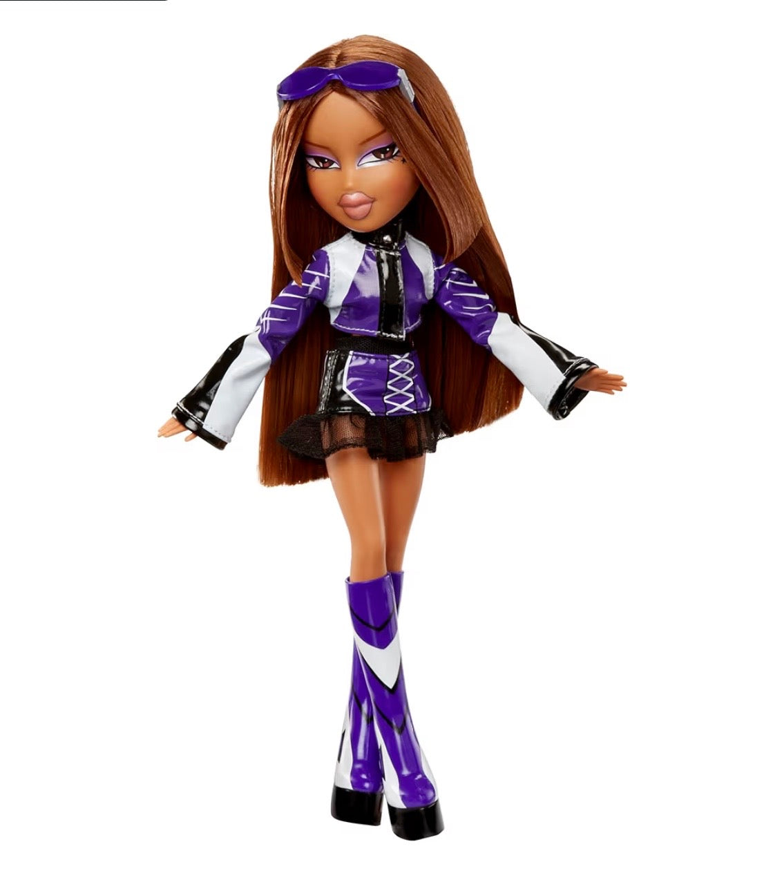 Bratz Scorchin' Yasmin - Include 1 Bambola Fashion con Abiti e Accessori, Bambole ispirate alle Moto, Bei Giocattoli per Bambine