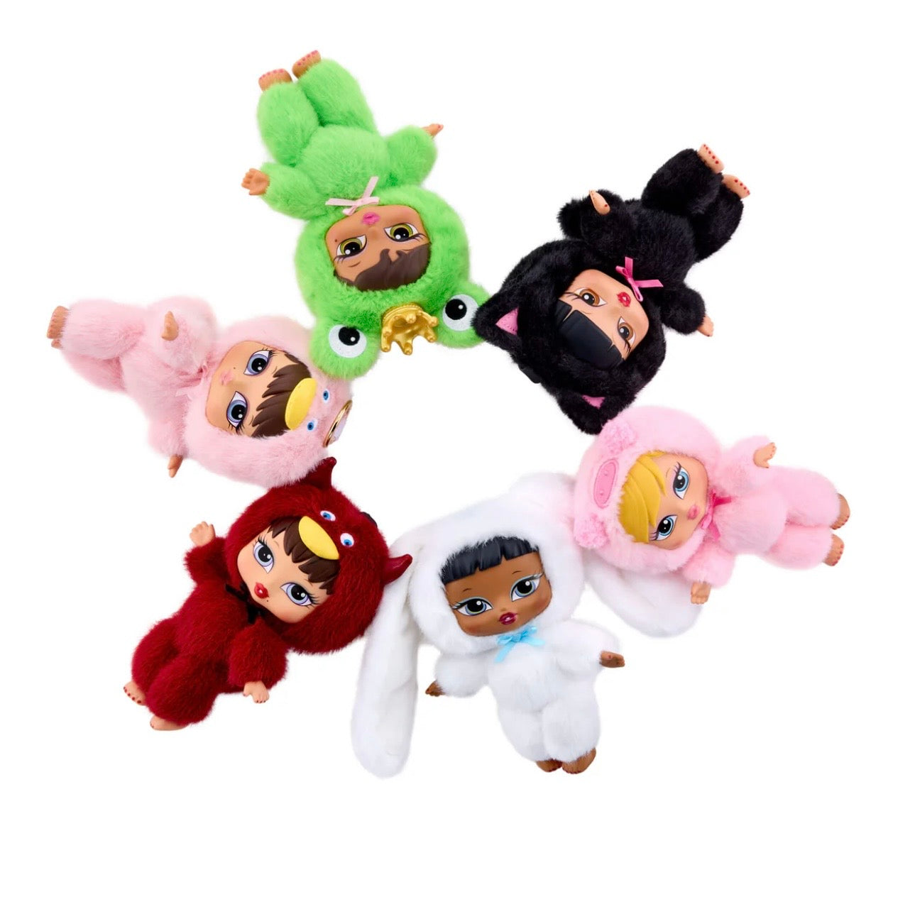 Bratz Bratziez Icon Seriez Plush Keychain Blind Box