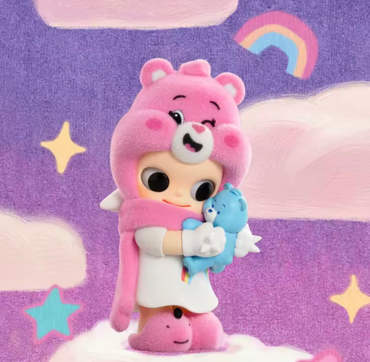 POPMART CareBears × Zsiga Series. Blind Box Toys Mystery
Box.