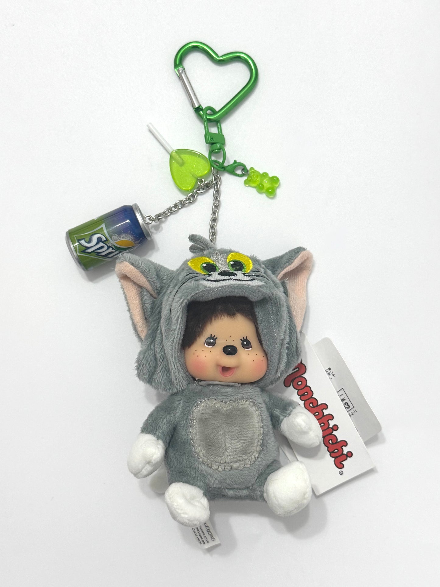Monchhichi Tom & Jerry Keychain