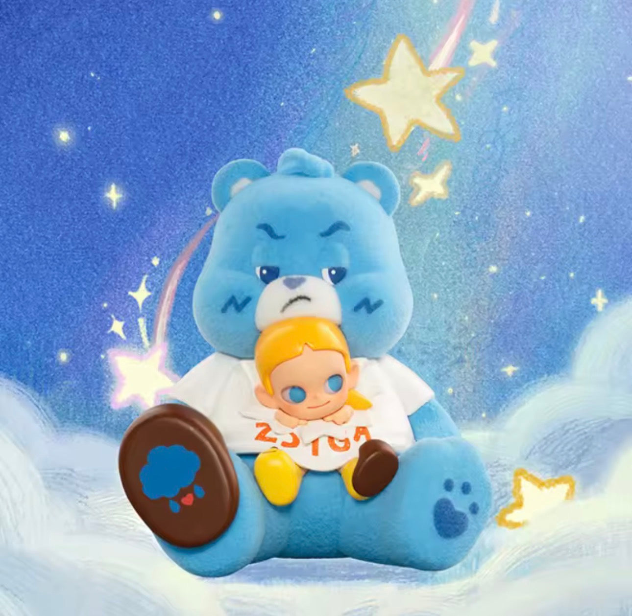 POPMART CareBears × Zsiga Series. Blind Box Toys Mystery
Box.