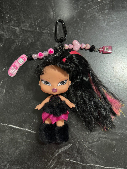 Bratz Bambola Portachiavi dai capelli lunghi, Edizione rara