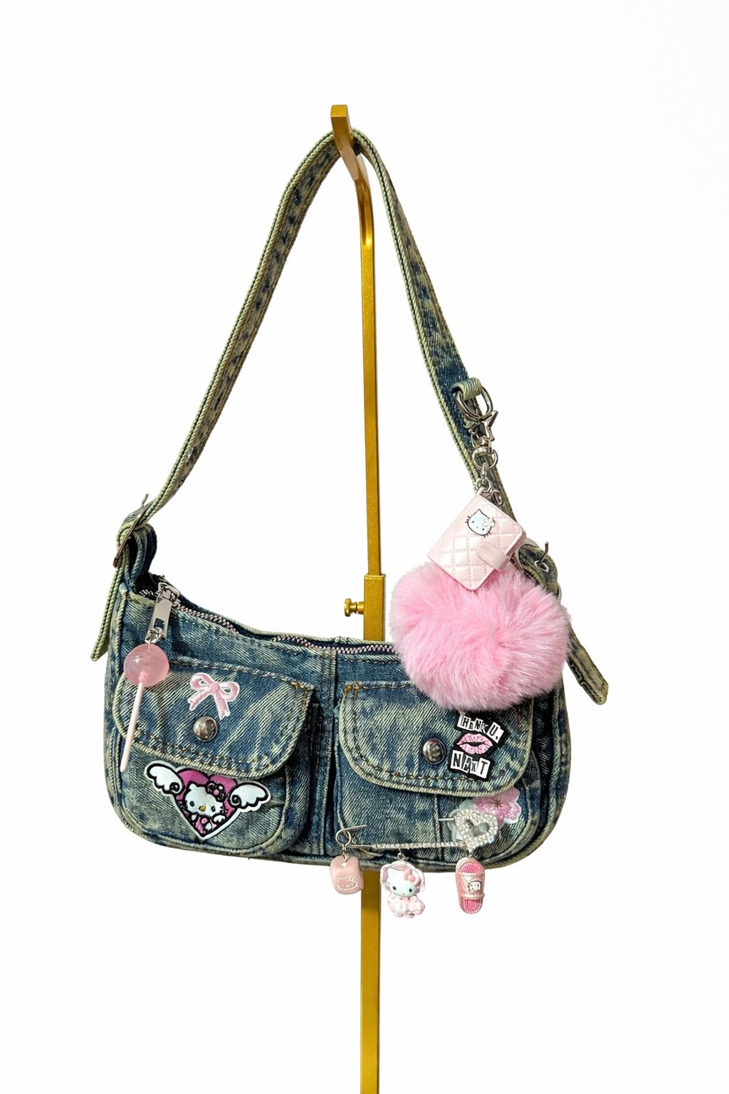 Borsa Baby Denim - stile Y2k