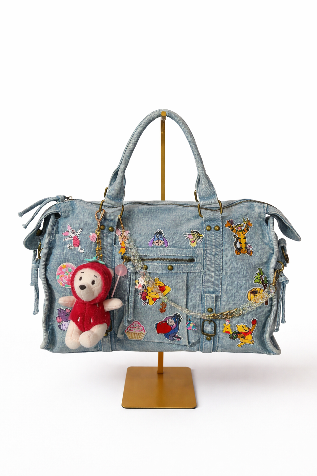 Borsa City Denim Maxi - Pooh