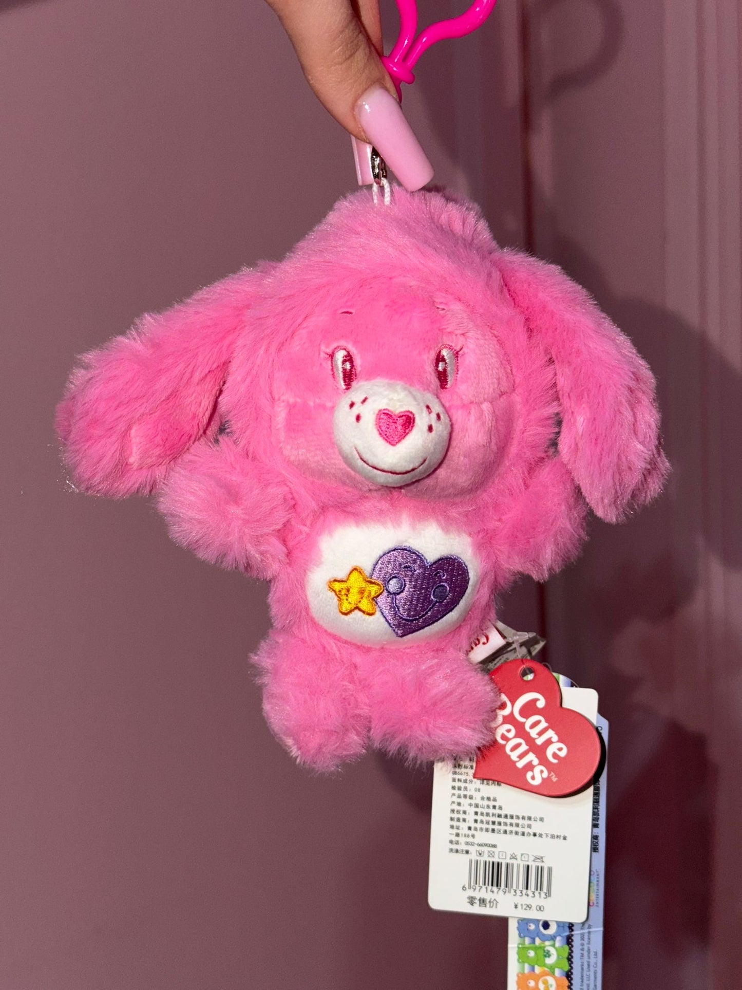 Plush Charm orsetti del cuore