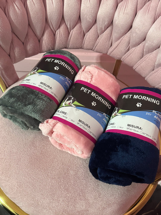 Coperta calda per cane