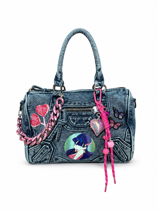 Borsa City Denim - Musa 28x20x14 cm