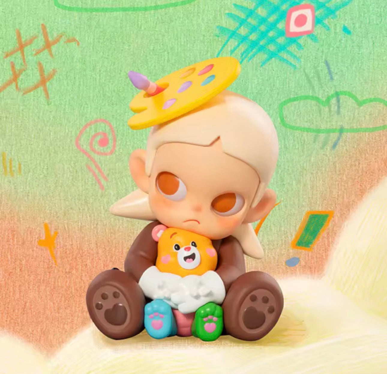POPMART CareBears × Zsiga Series. Blind Box Toys Mystery
Box.