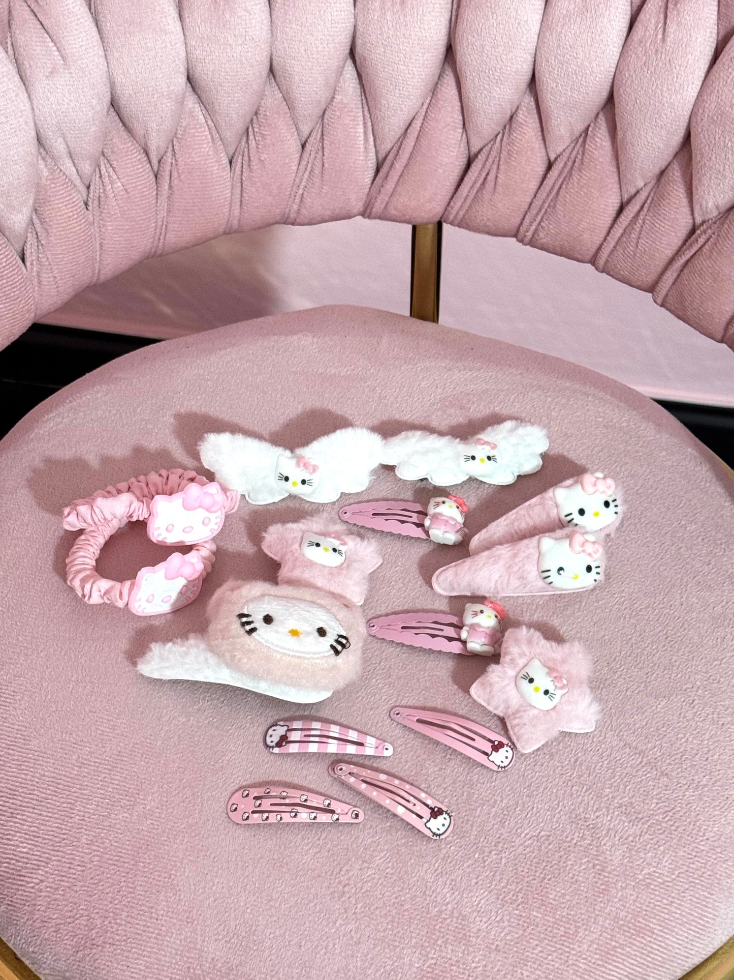 15 pezzi accessori per capelli Hello Kitty