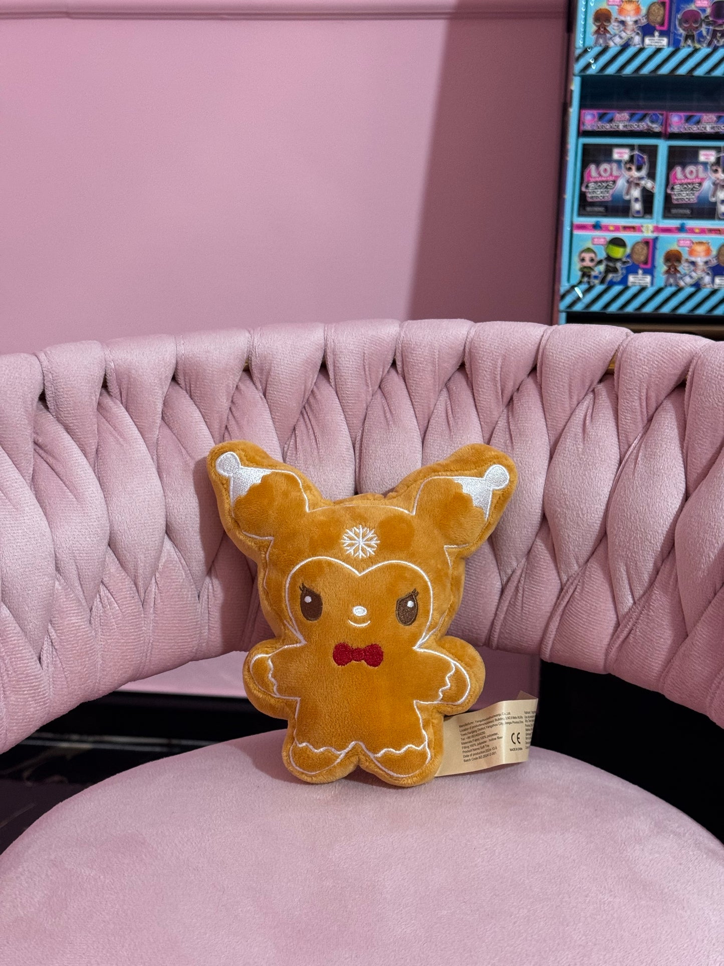 Peluche Kuromi Pan di zenzero