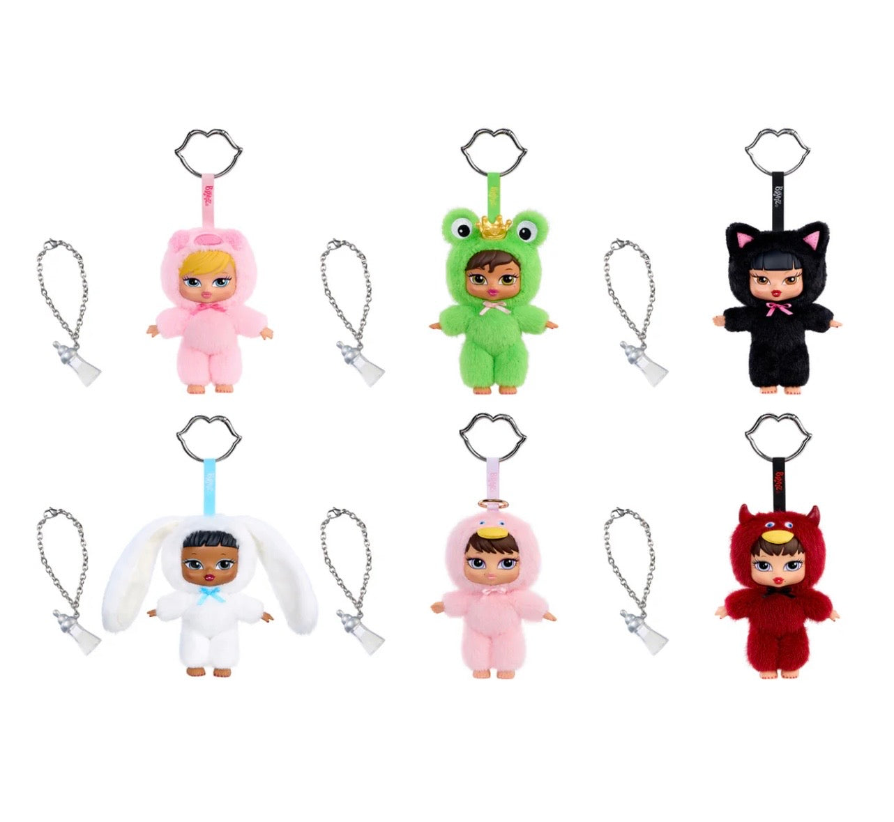 Bratz Bratziez Icon Seriez Plush Keychain Blind Box